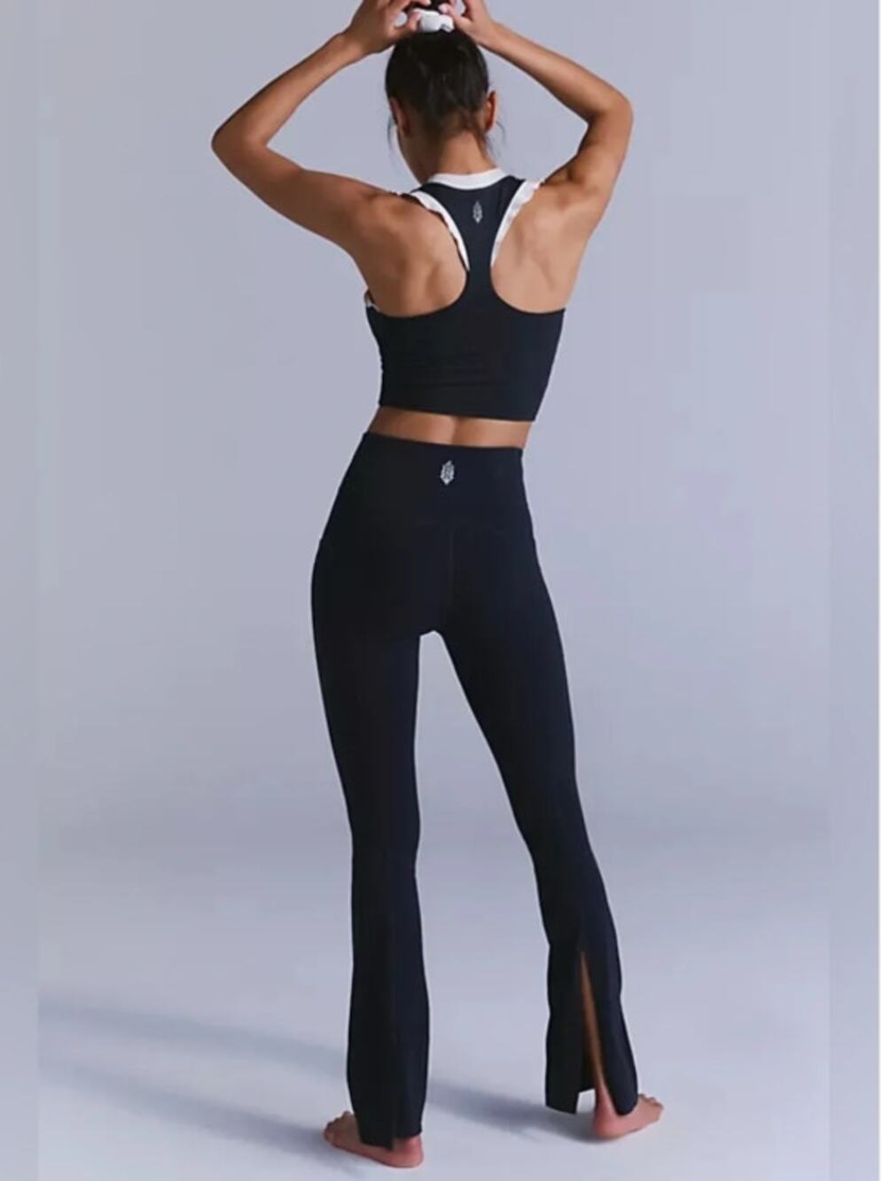 NEW! FP Movement 'Never Better' Flare Leg Pant in BLACK (M)